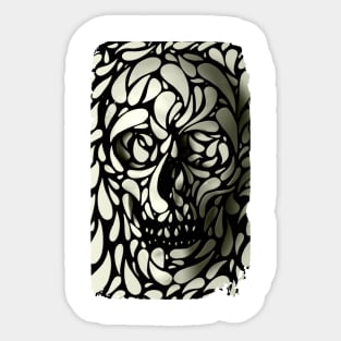 Skull 4 Sticker